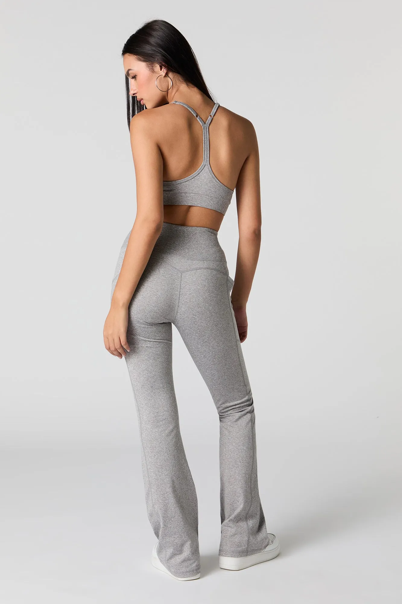 Active Side Pocket Flare Legging