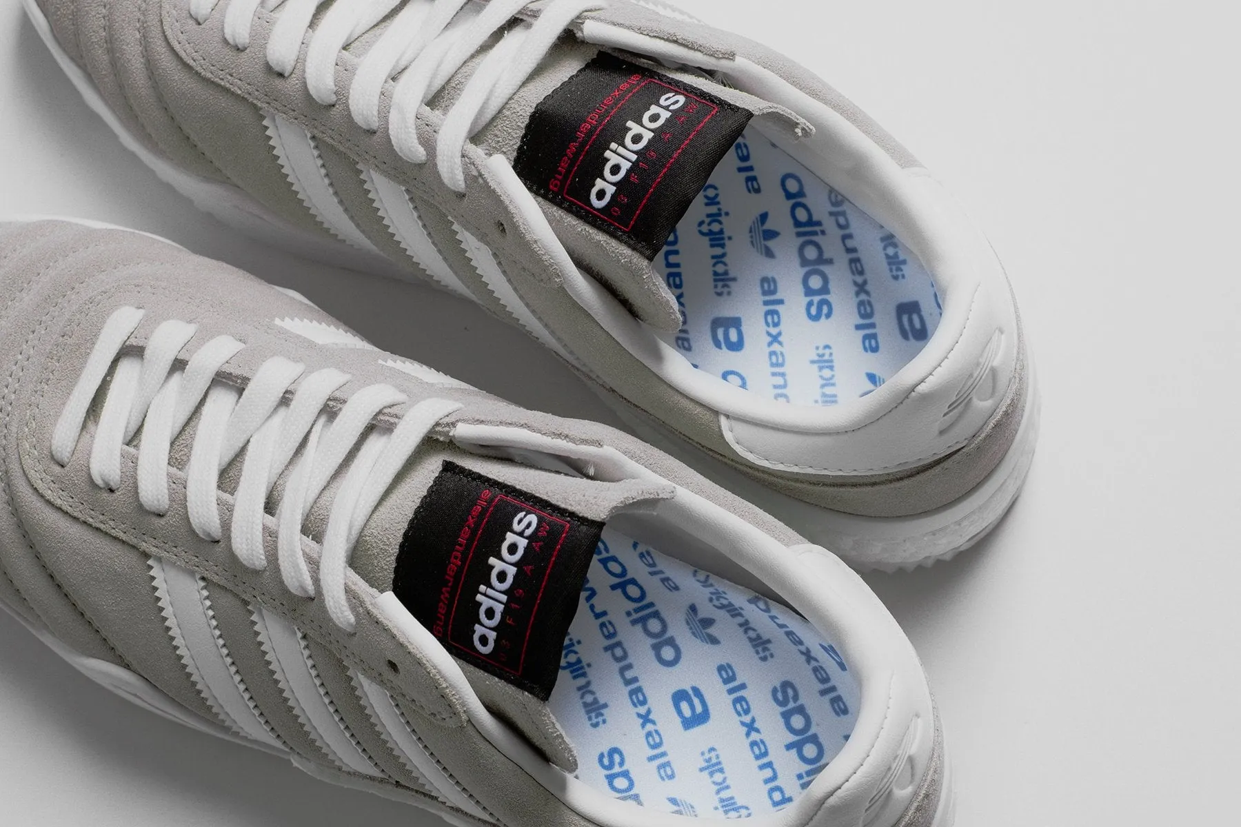 Adidas x Alexander Wang AW BBall Soccer - Clear Granite/Clear Granite/Core White