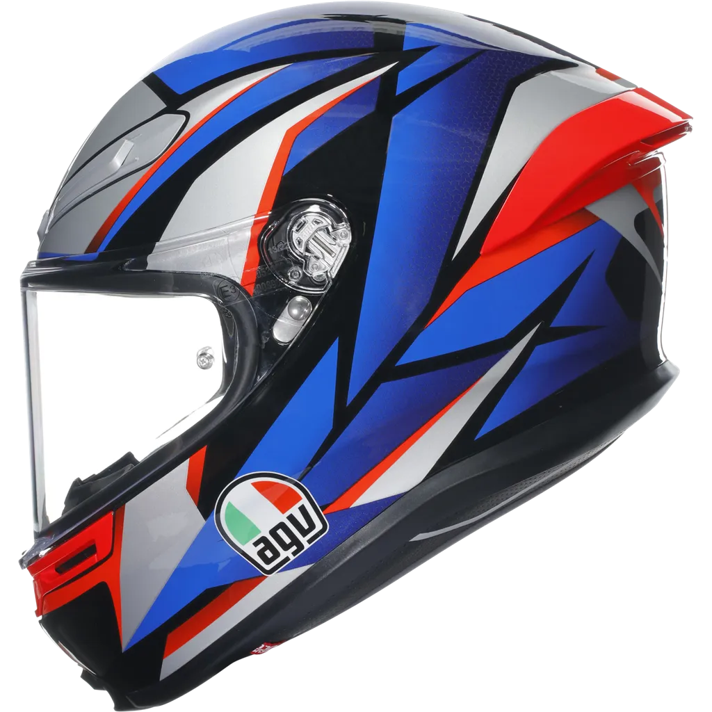 AGV K6-S Slashcut - Black / Blue / Red