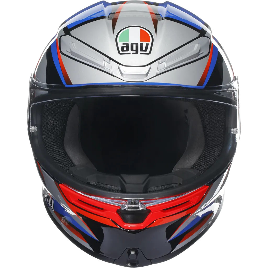 AGV K6-S Slashcut - Black / Blue / Red