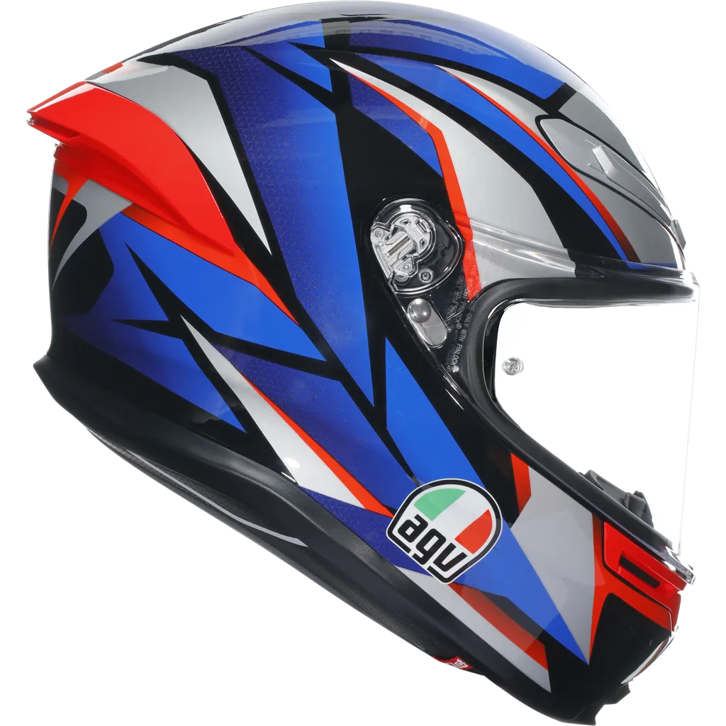 AGV K6-S Slashcut - Black / Blue / Red