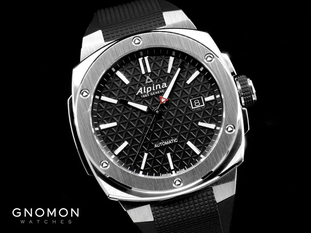 Alpiner Extreme Automatic Black - Rubber Ref. AL-525B4AE6