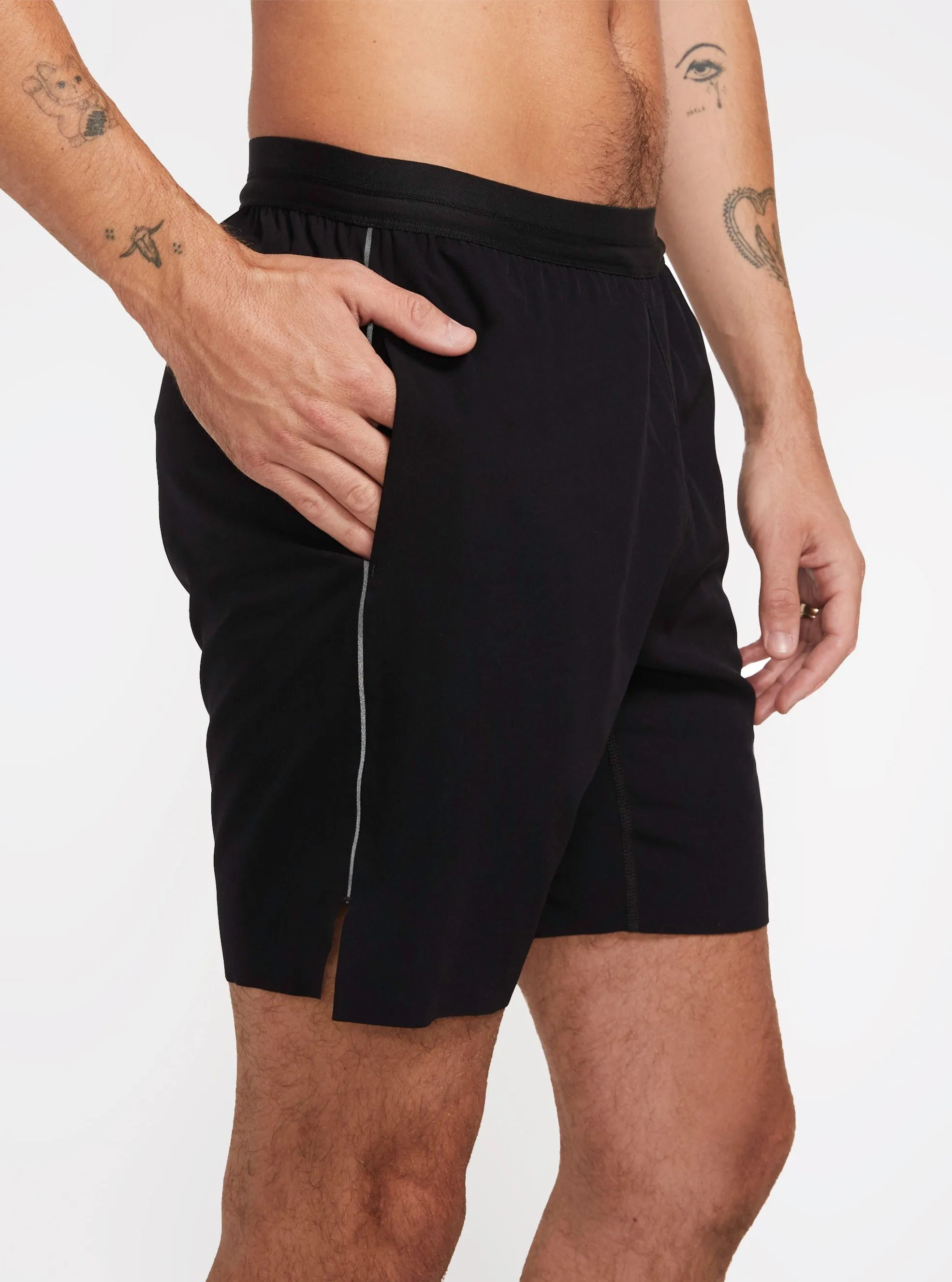 ALRN 7" Hi Viz Short - Black