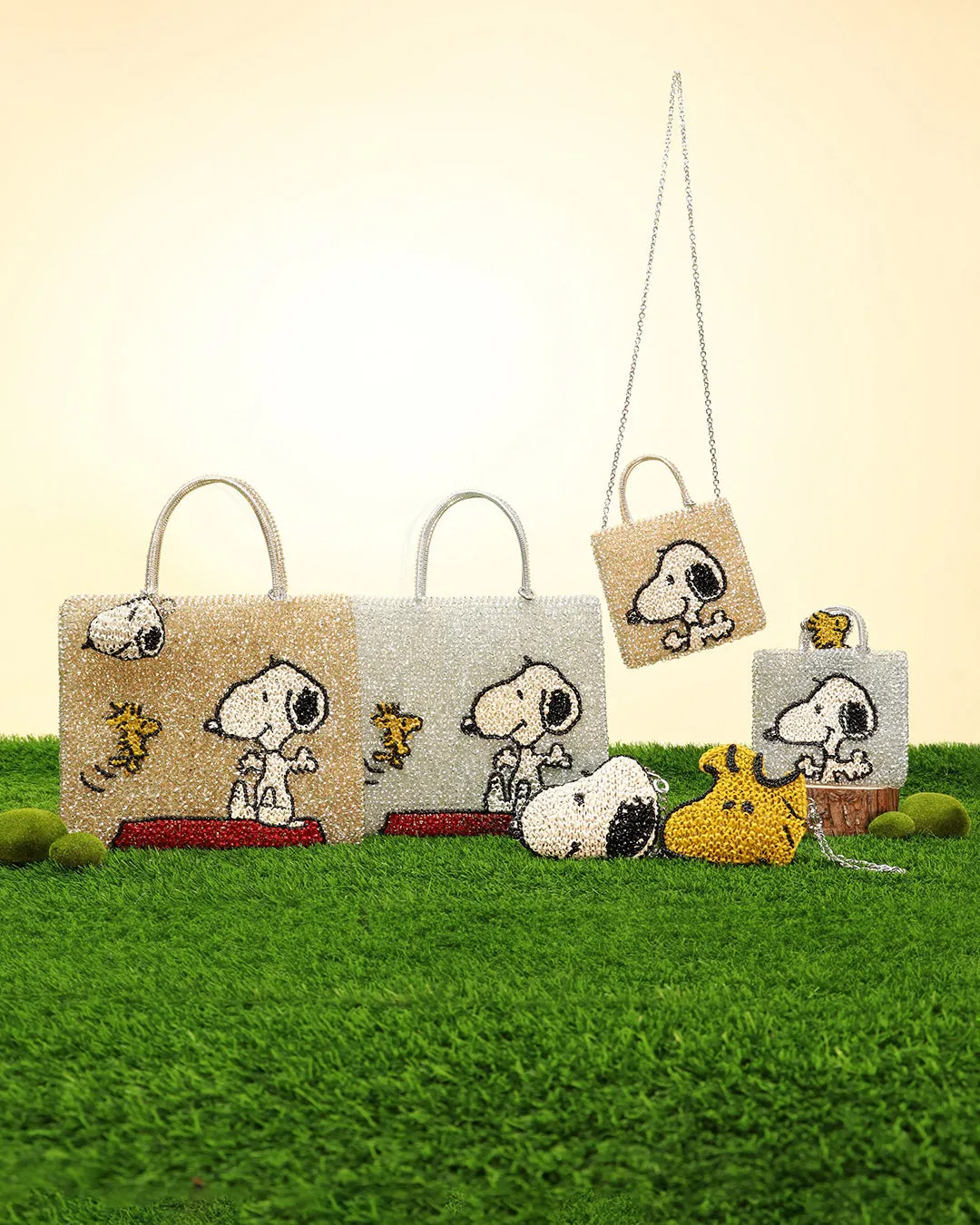 ANTEPRIMA WIREBAG x Snoopy Standard Miniatura Wirebag