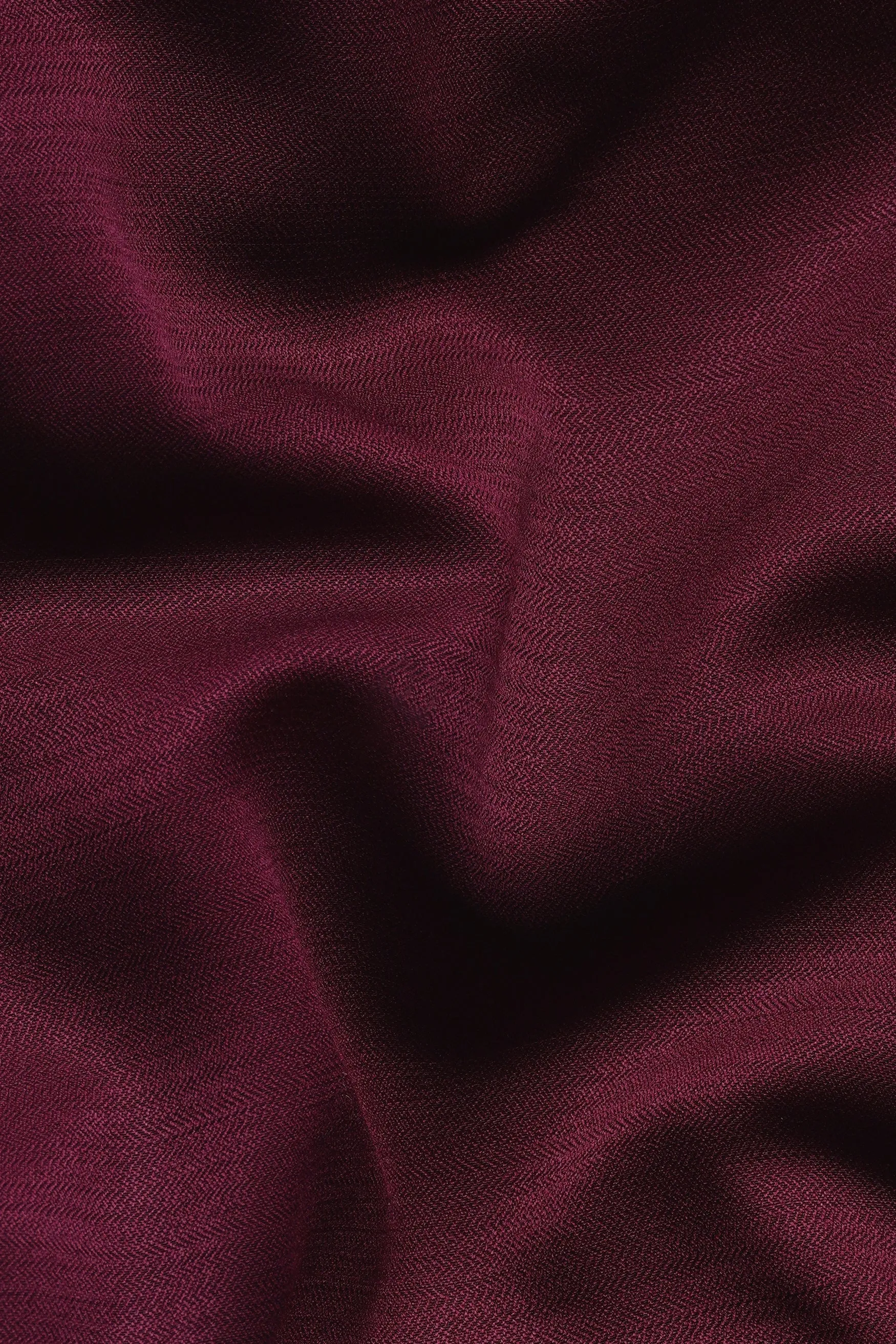 Aubergine Maroon Subtle Sheen Viscose Kurta Set