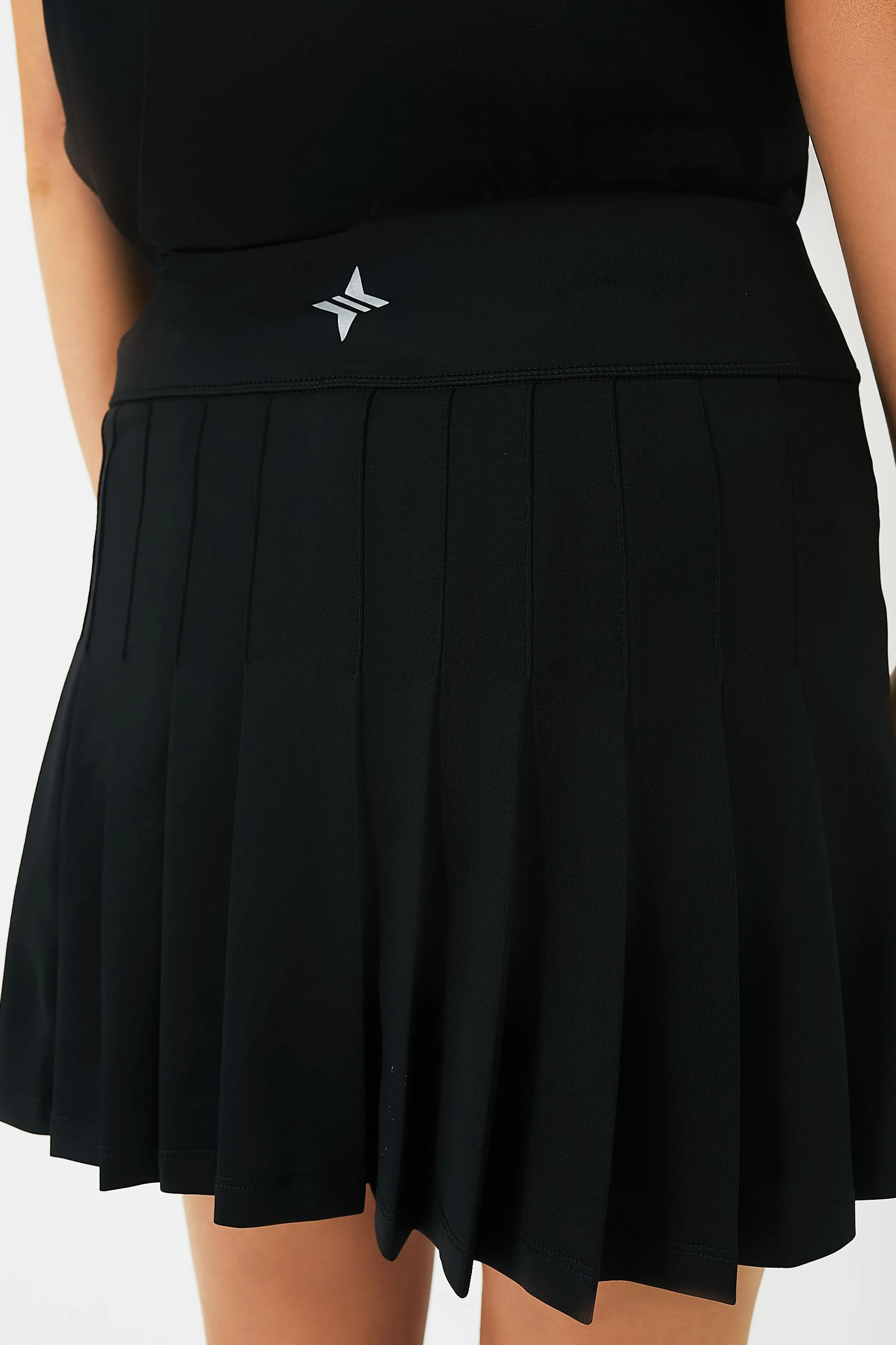 Black 15 Inch Williams Tennis Skirt