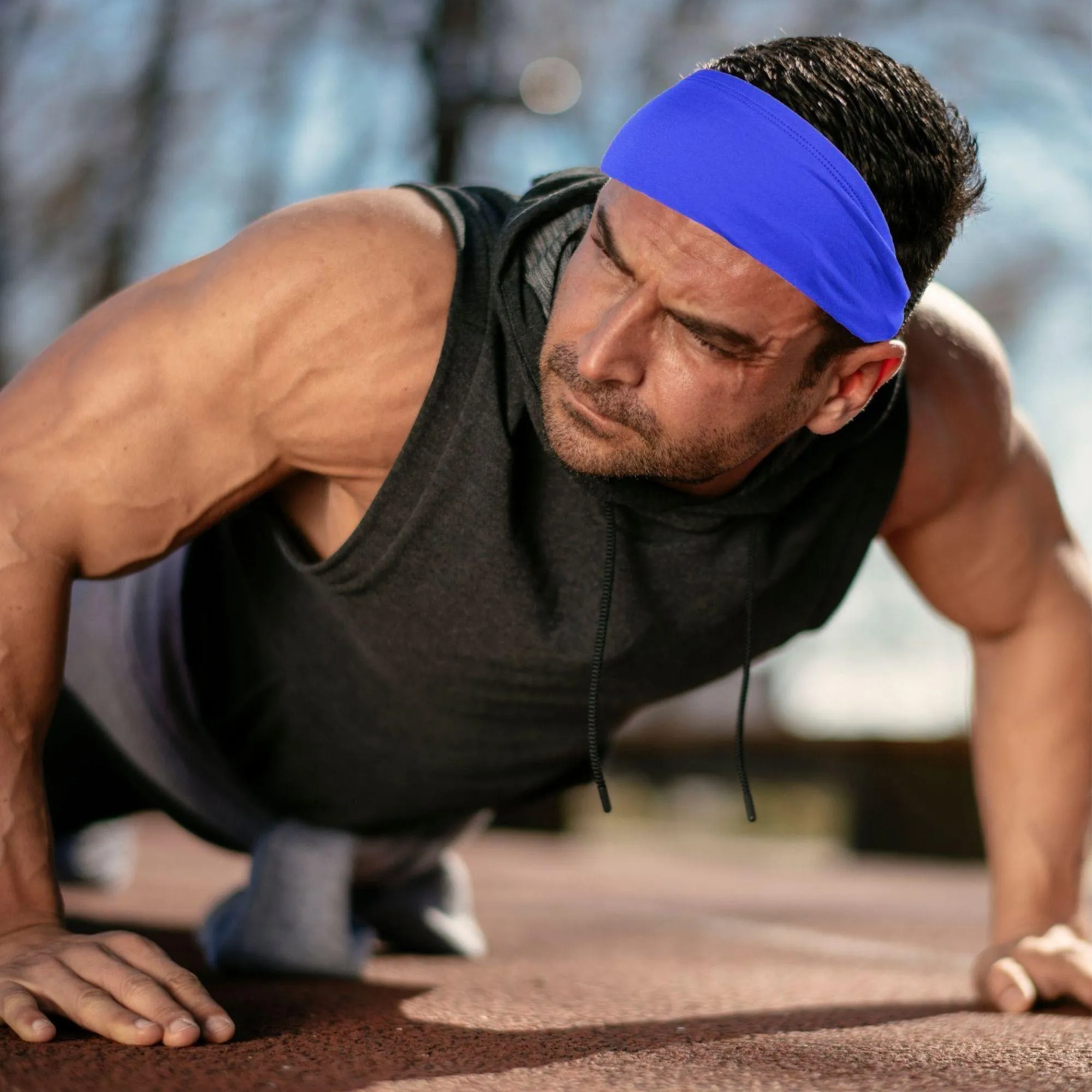 Blue Performance Headband