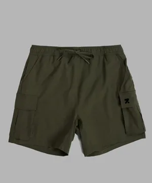 Caleb Olive Green Shorts