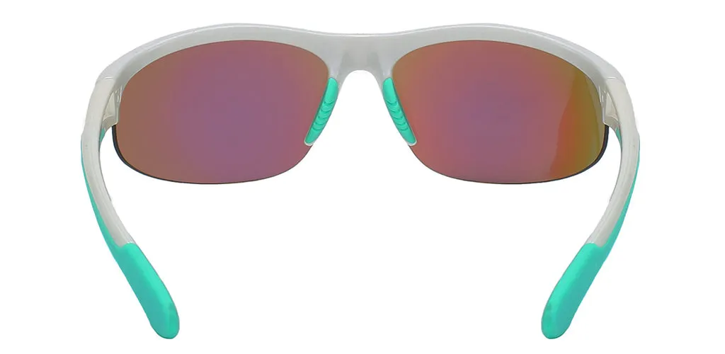 Champion FLX-T White & Teal Sunglasses