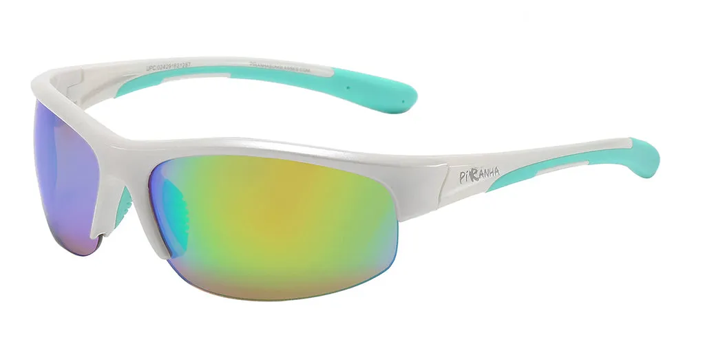 Champion FLX-T White & Teal Sunglasses