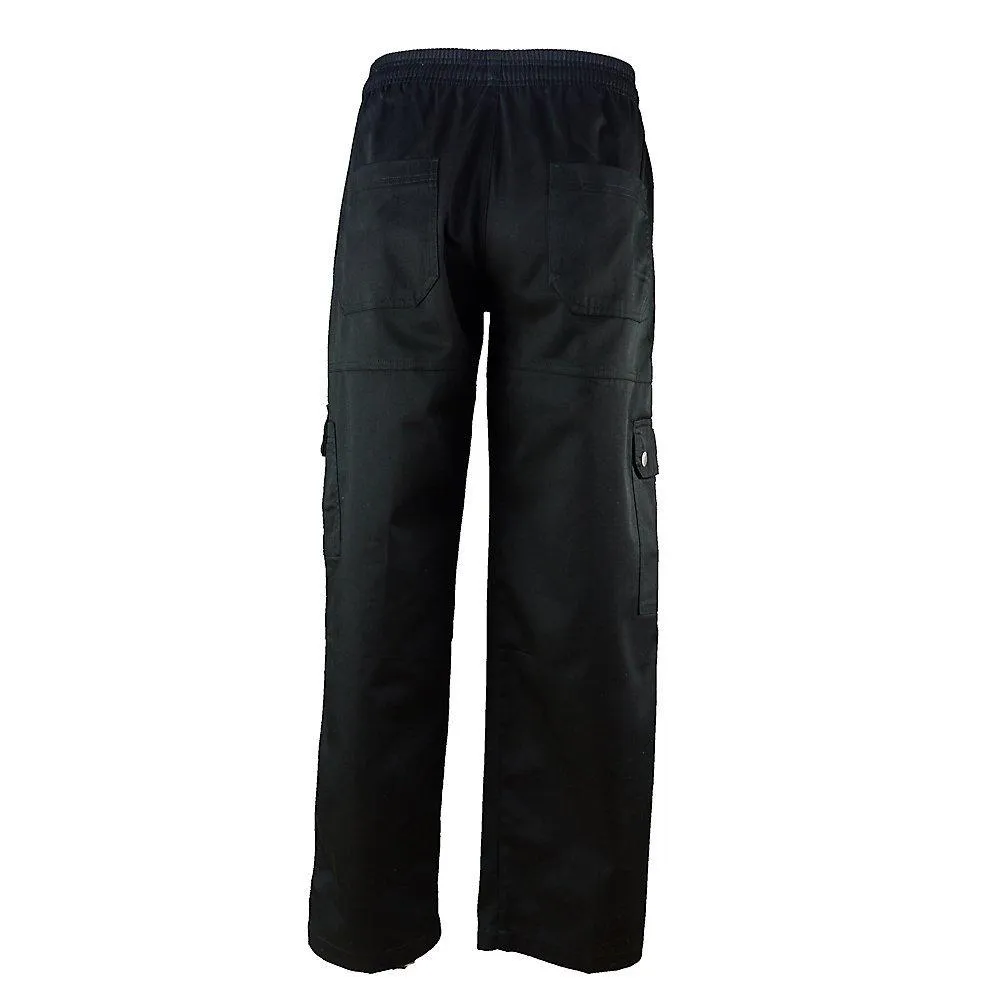 Chef Pants Cargo Black, M