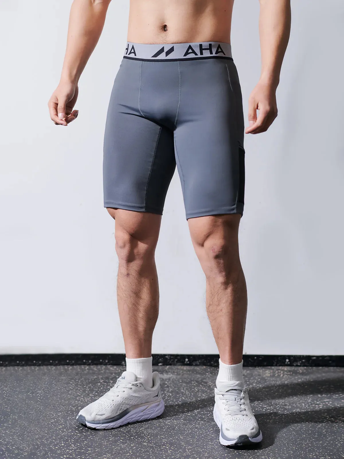 Compression 9" Short With Pockets