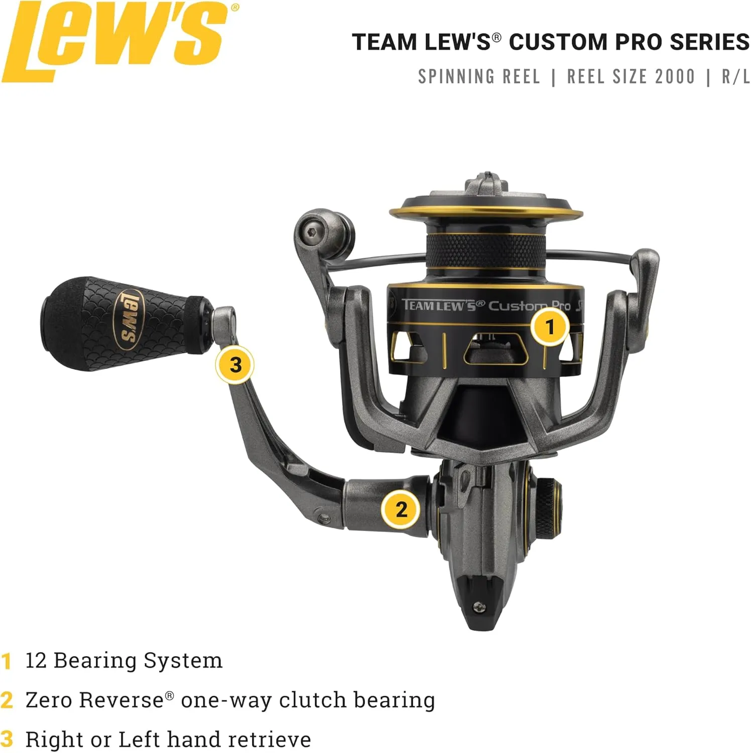 Custom Pro Speed Spin Spinning Reel