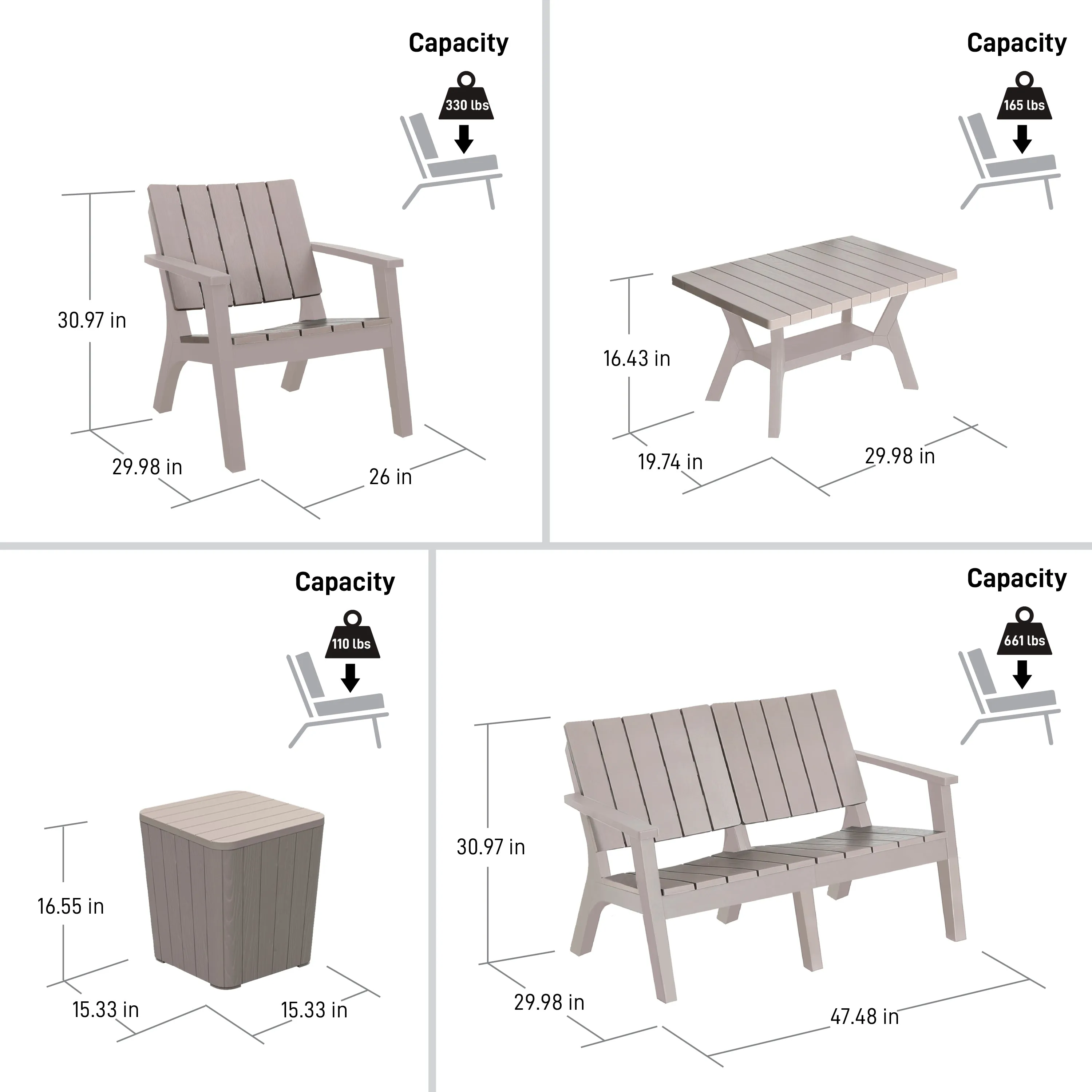 Enzo (7 Piece) Patio Sofa Seating Set