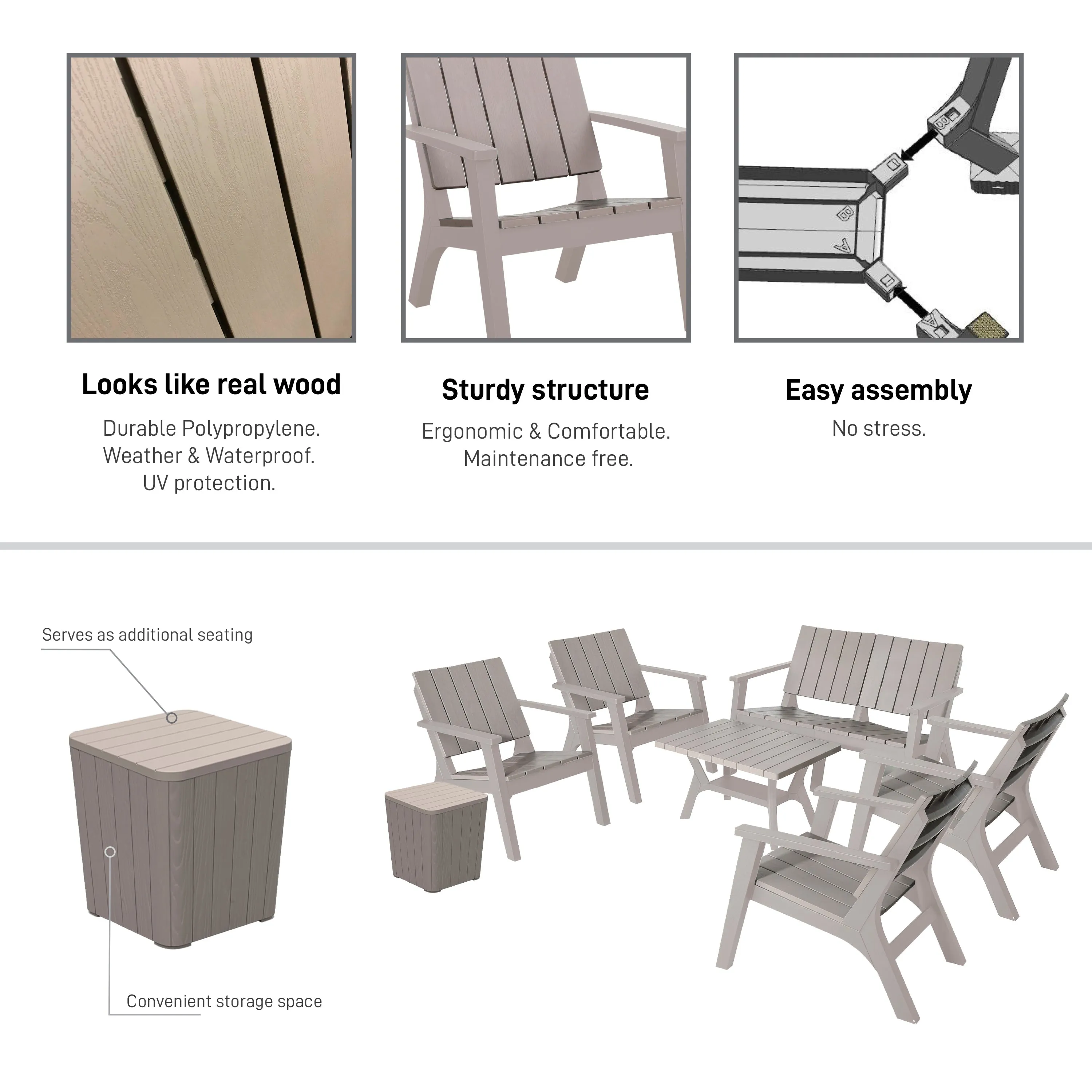 Enzo (7 Piece) Patio Sofa Seating Set