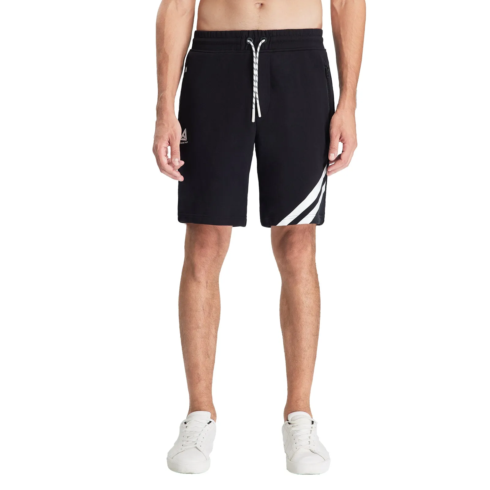 Extreme Pop Mens Sports Shorts with pokets in cotton French Terry XS-XXXL MP7003