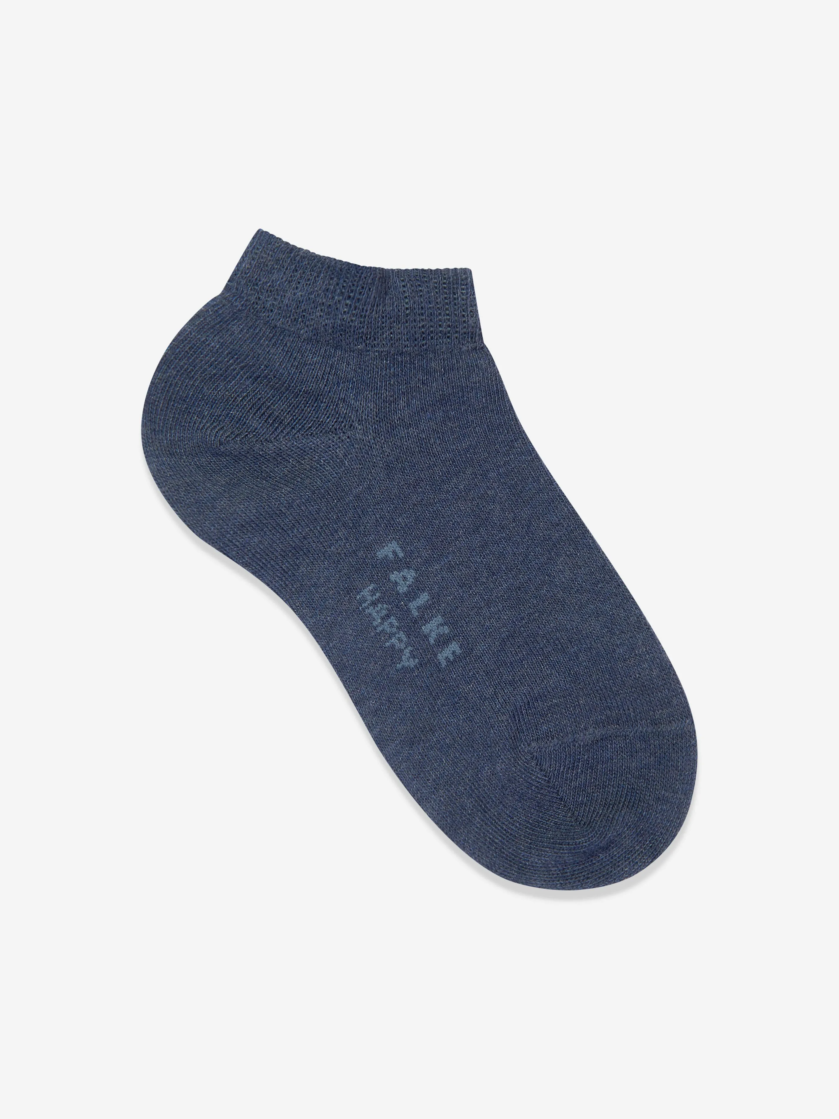 Falke Kids Happy 2 Pack Trainer Socks in Blue