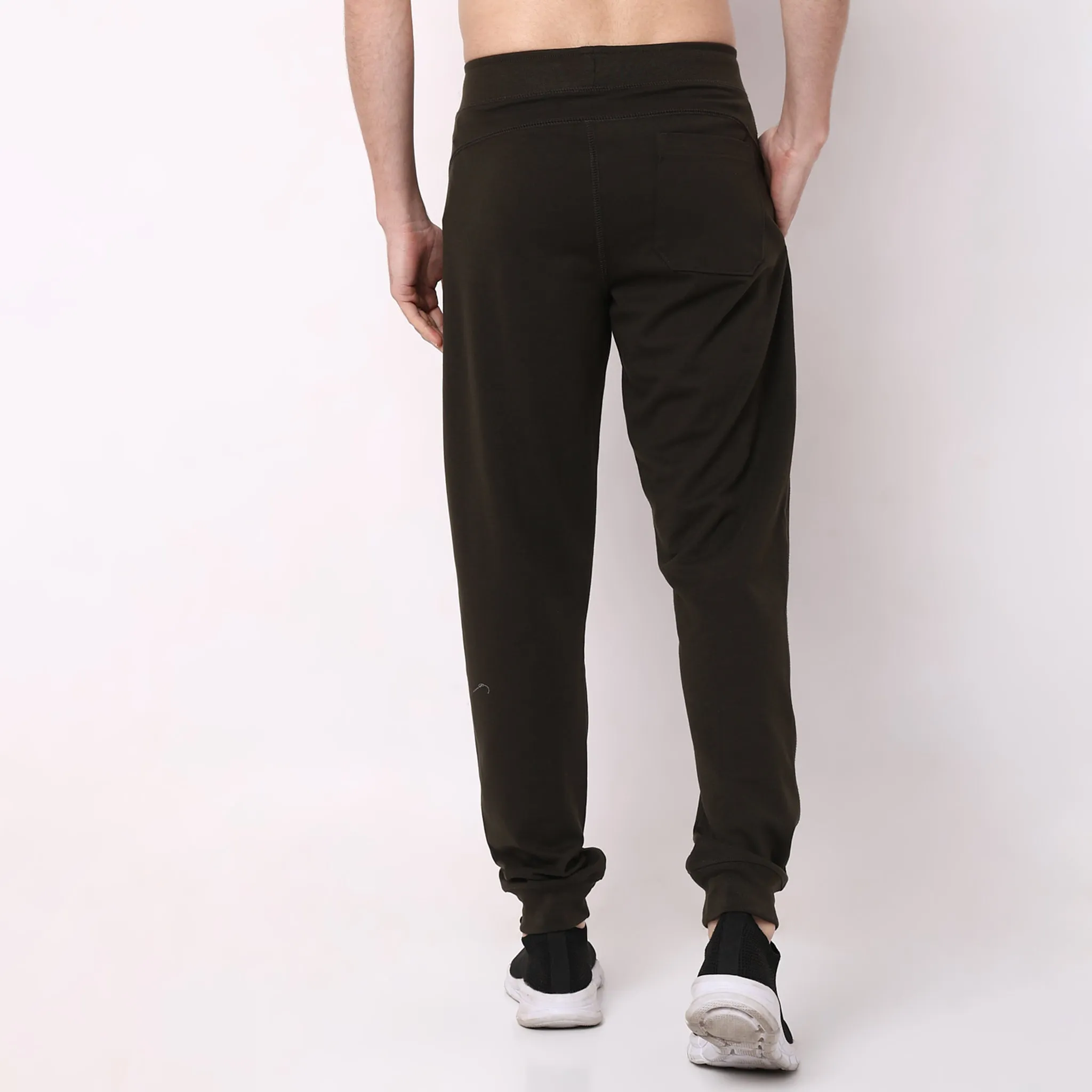 Flex Pants with Secure Mobile Pocket - Mid Rise Joggers