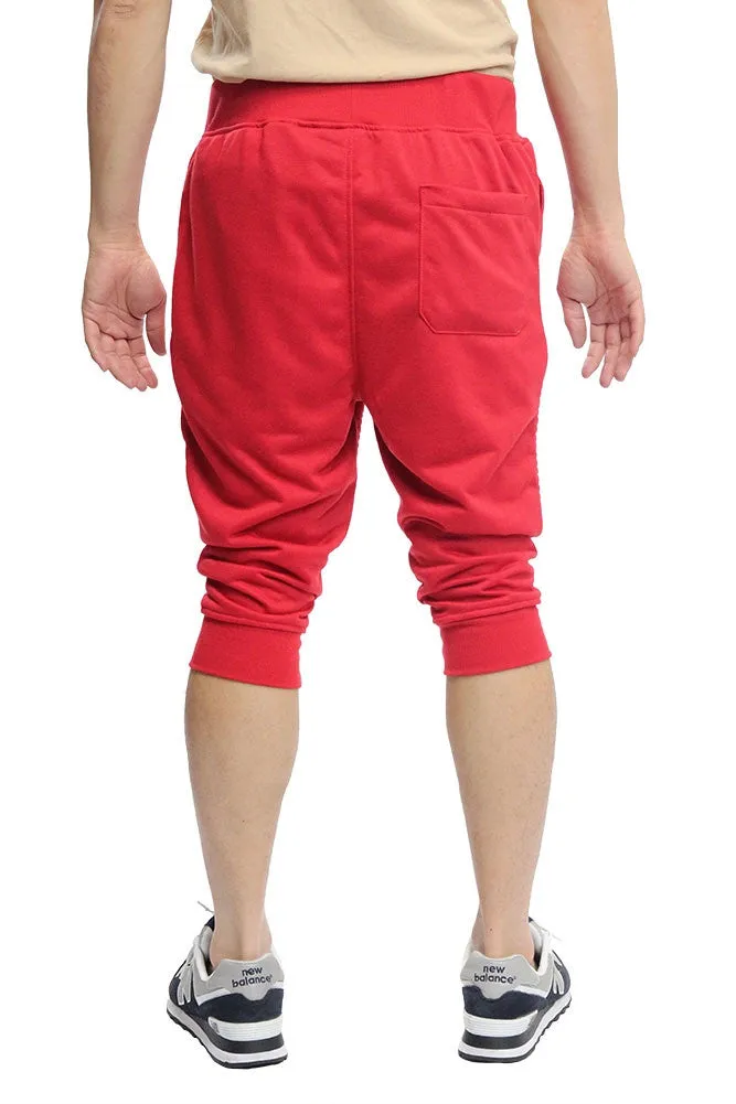 French Terry Biker Jogger Shorts