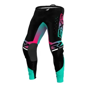 FXR  Mens Minty Re-Fresh Black Podium Pro MX Pants Stretch Fabric Secure Fit