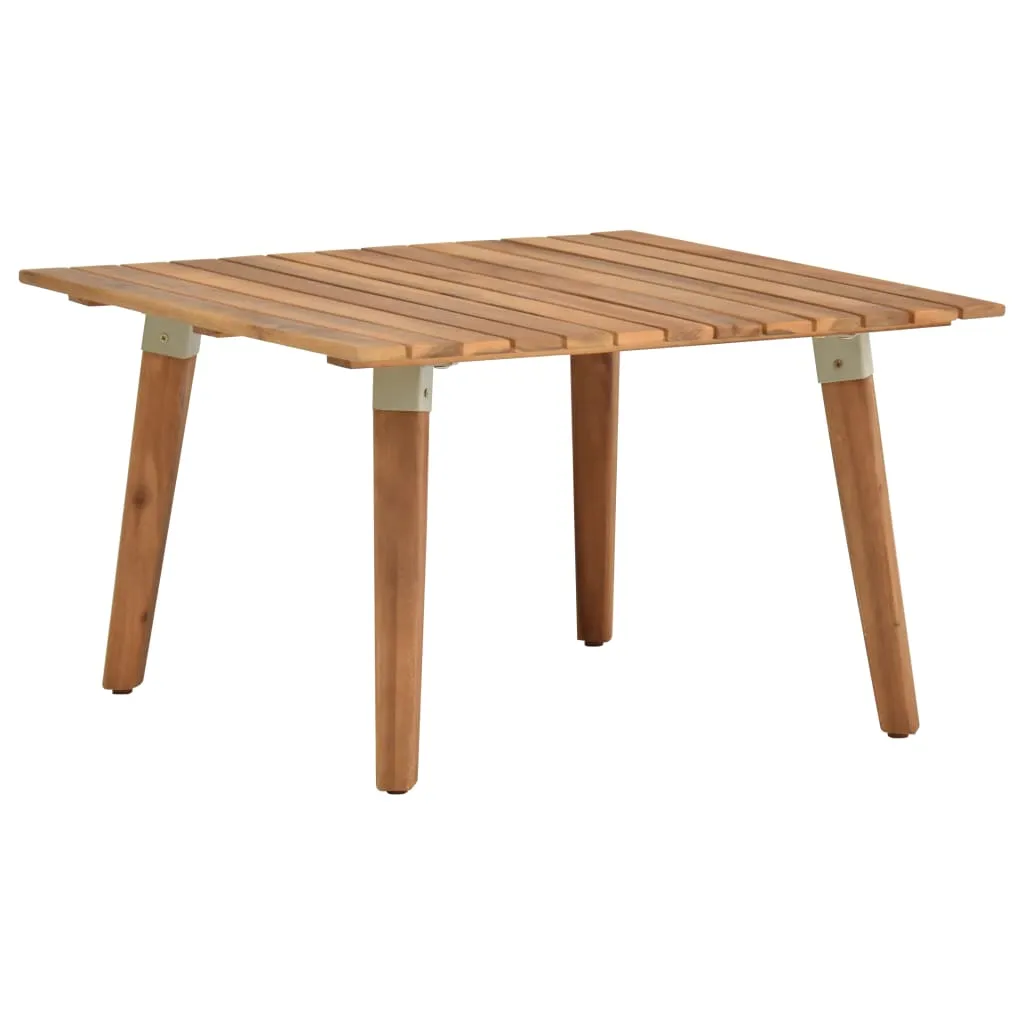 Garden Coffee Table 60x60x36 cm Solid Acacia Wood