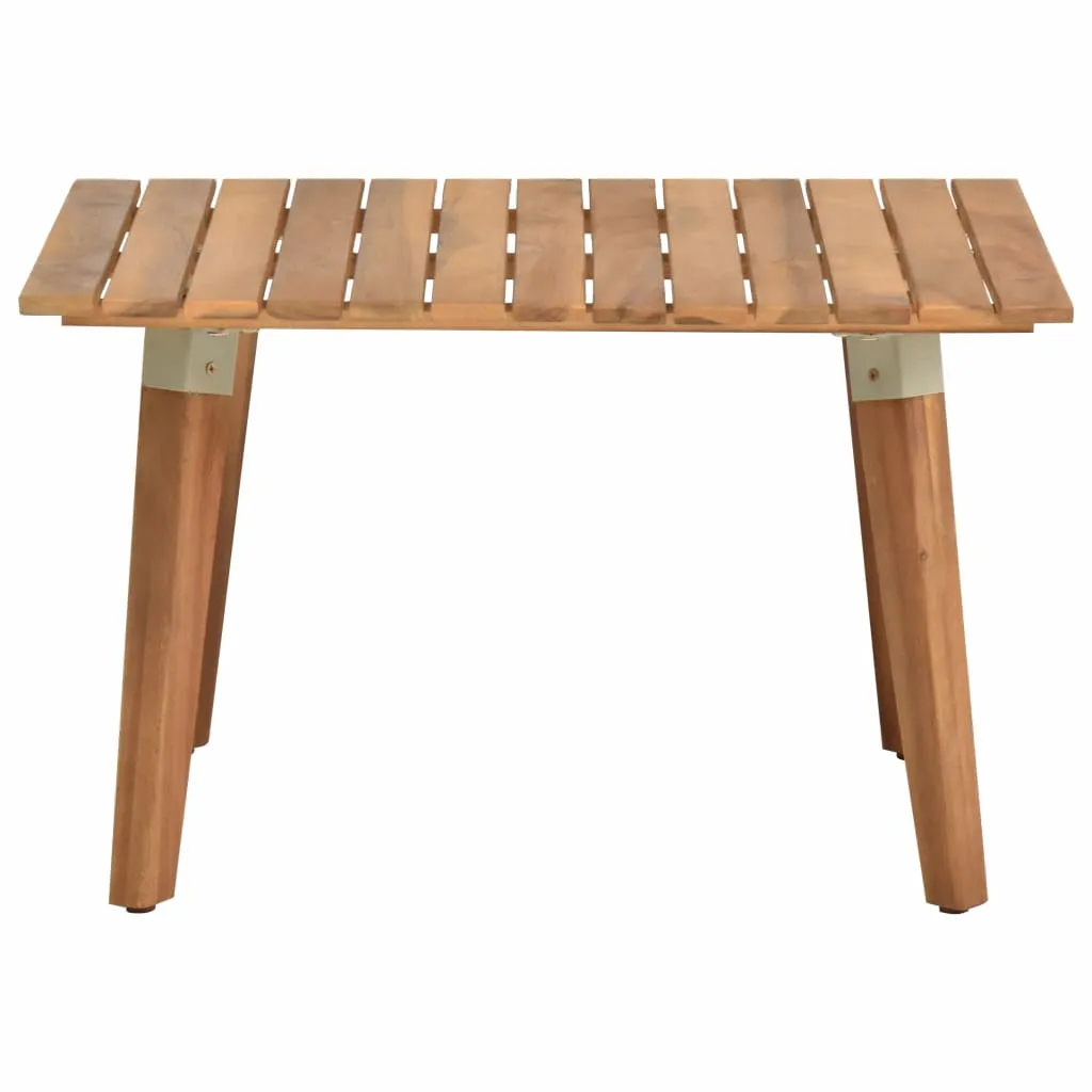 Garden Coffee Table 60x60x36 cm Solid Acacia Wood