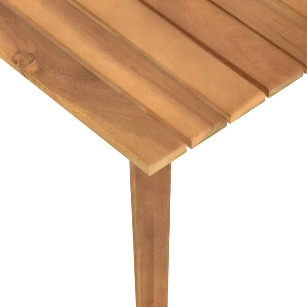 Garden Coffee Table 60x60x36 cm Solid Acacia Wood