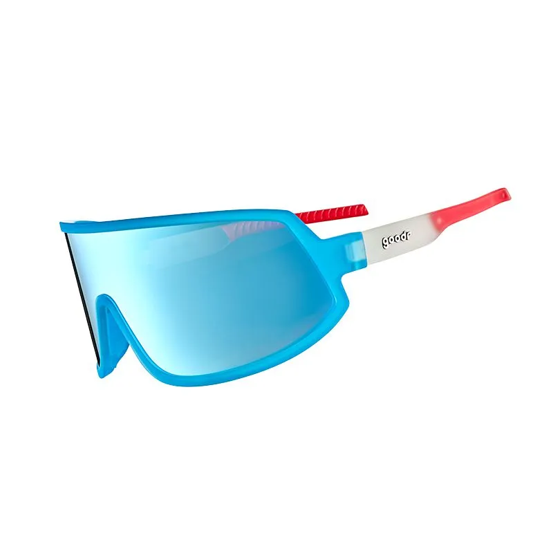 Goodr  Wrap Gs Sports Sunglasses - Scream If You Hate Gravity