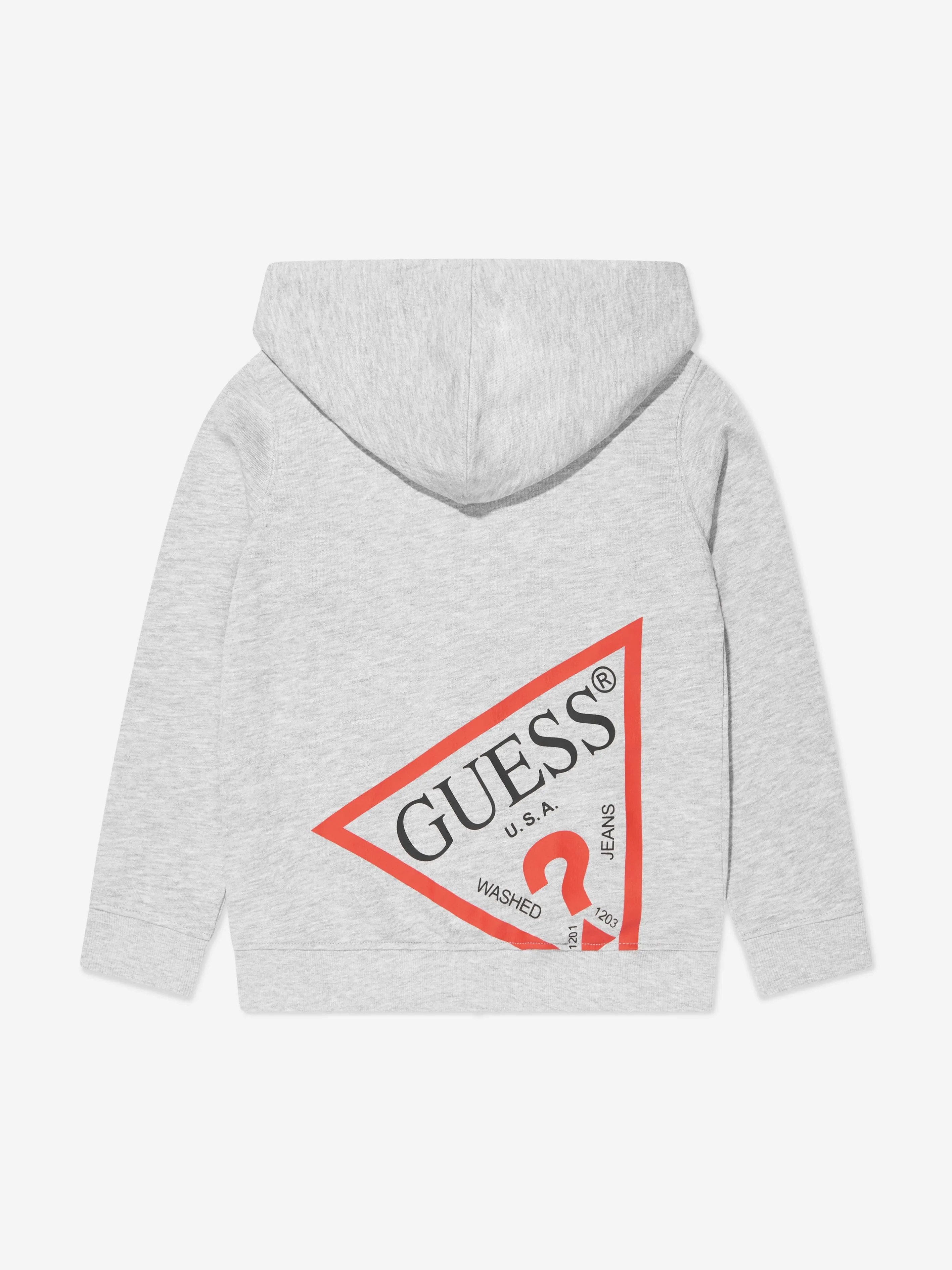 Guess Boys Zip Up Top in Grey