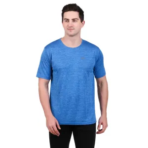 KI Activewear Dark Blue Men's Performance T-Shirt - Lightweight, Breathable, and Stylish