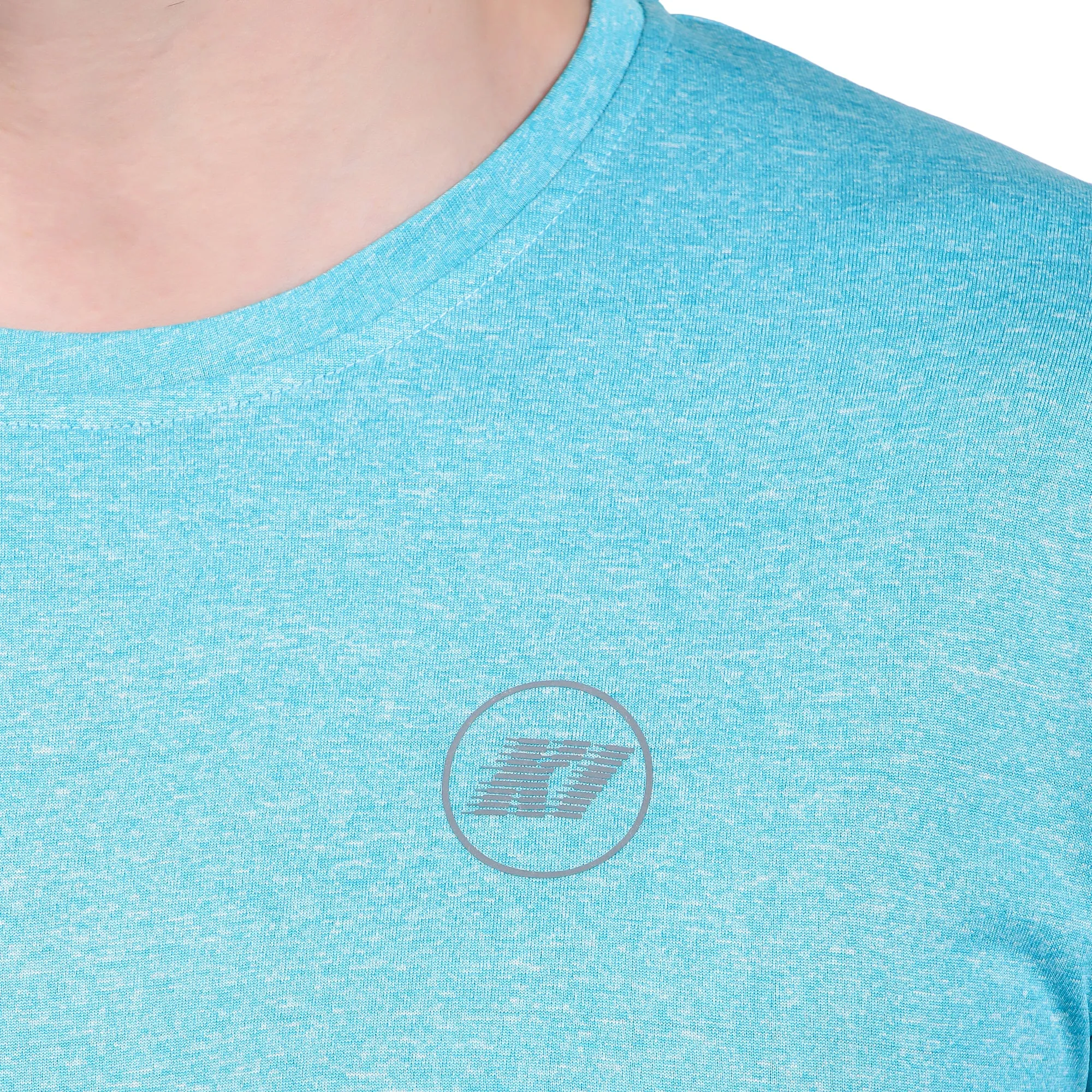 KI Activewear Sky Blue Men's Performance T-Shirt - Lightweight, Breathable, and Stylish