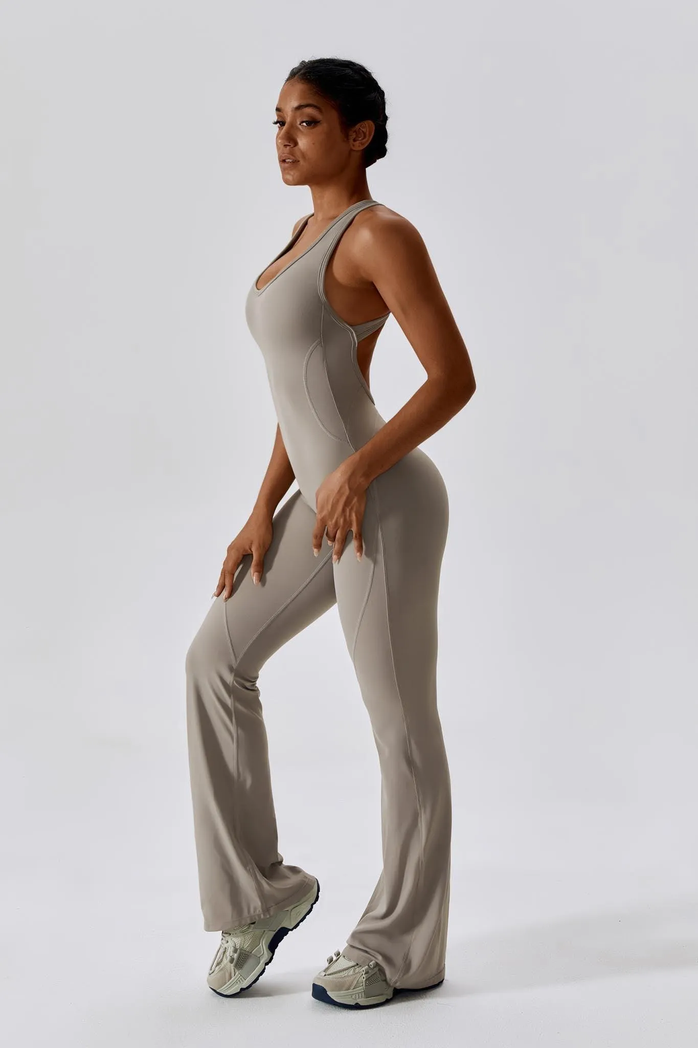 Maya Jumpsuit - Nude