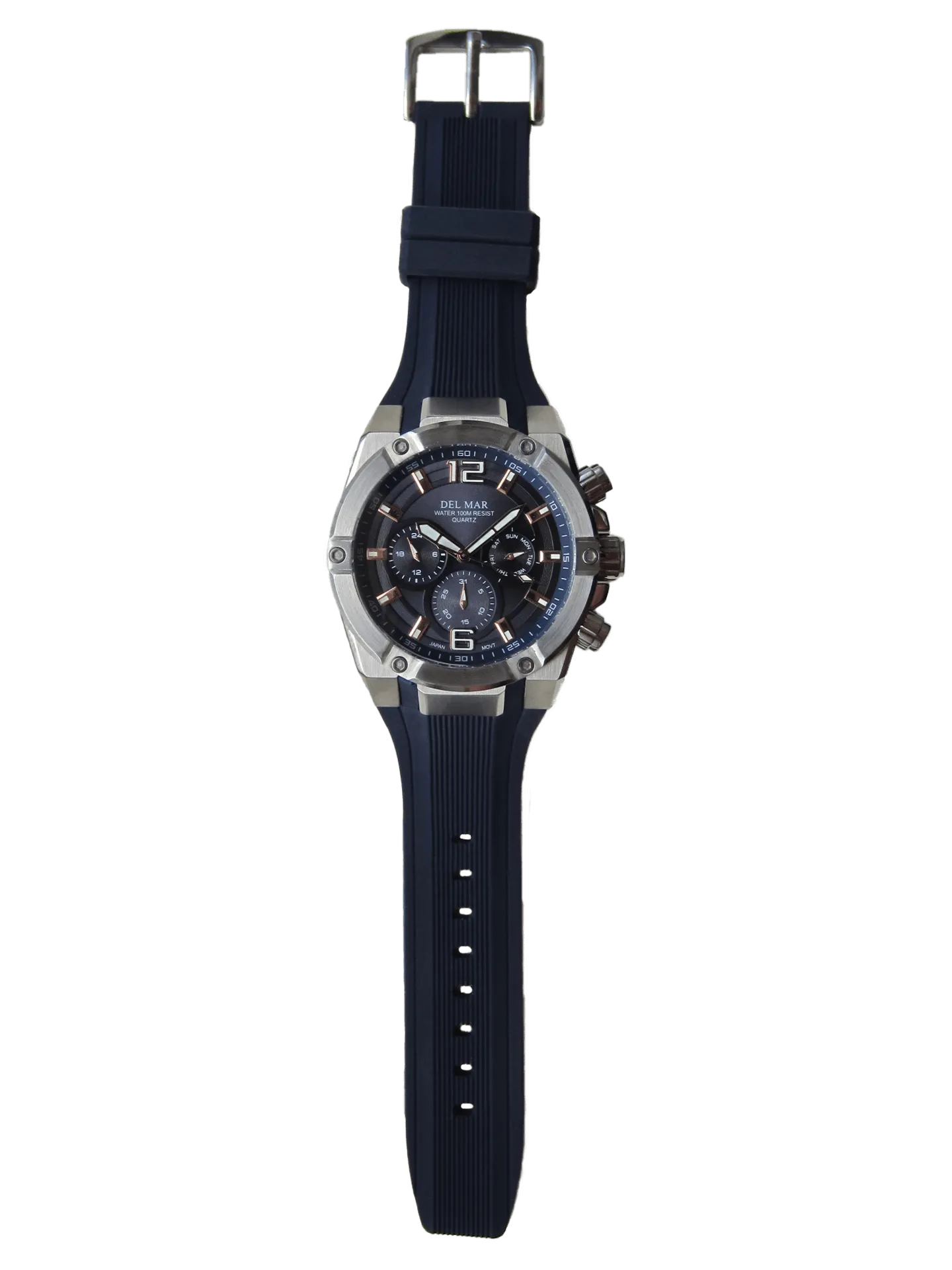 Men's Black Dial Multi-function Watch - #50393