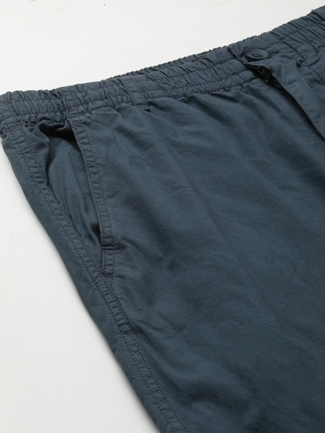 Men's Navy Cotton Jogger