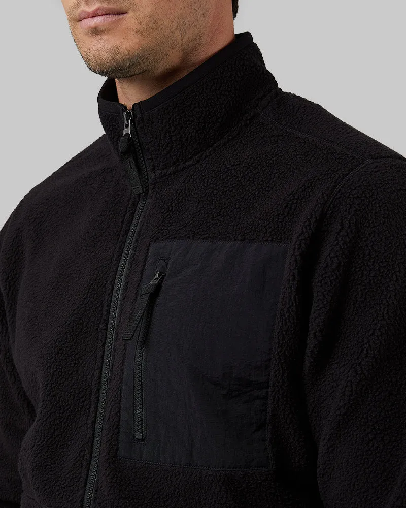 MEN'S OUTDOOR SHERPA FULL ZIP JACKET