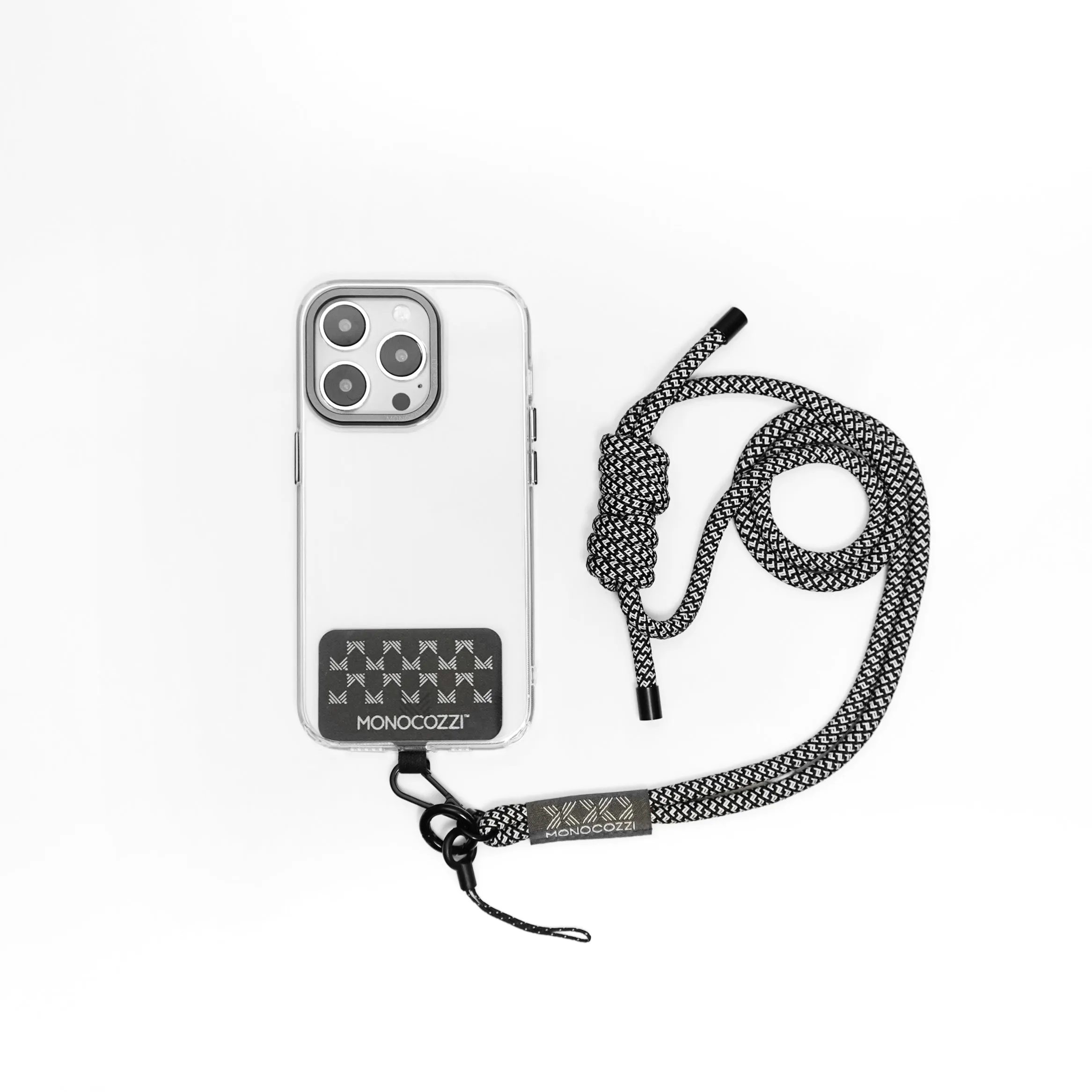 MONOCOZZI ESSENTIALS | Rope Phone Strap for iPhone with AirPods Pro Lanyard