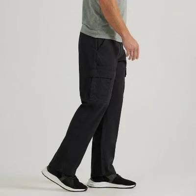 New - Wrangler Men's ATG Relaxed Cargo Pants - Black 40x30