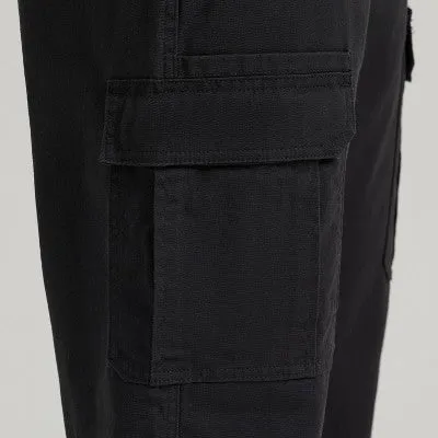 New - Wrangler Men's ATG Relaxed Cargo Pants - Black 40x30