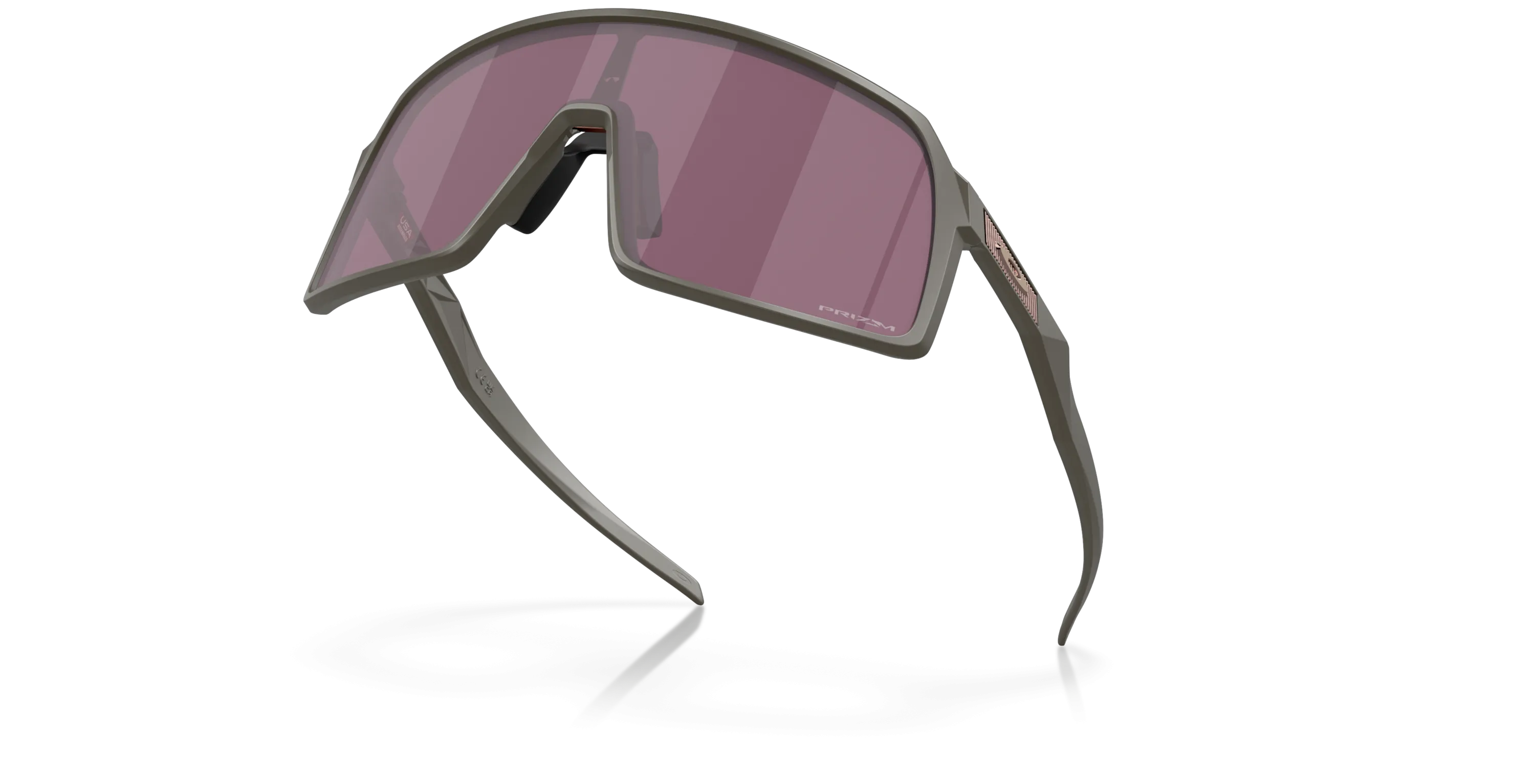 Oakley Sutro Prizm Road Black Lenses - Matte Olive Frame