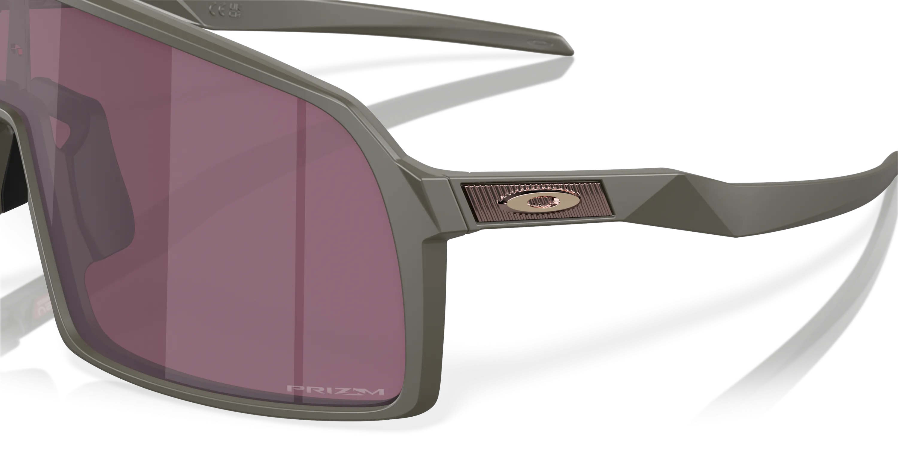 Oakley Sutro Prizm Road Black Lenses - Matte Olive Frame