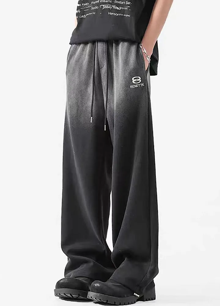 Ombre Wide-Leg Joggers