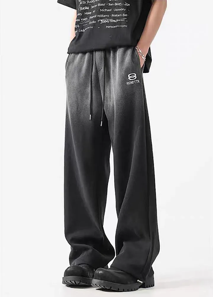 Ombre Wide-Leg Joggers