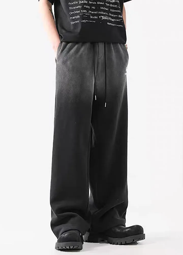 Ombre Wide-Leg Joggers