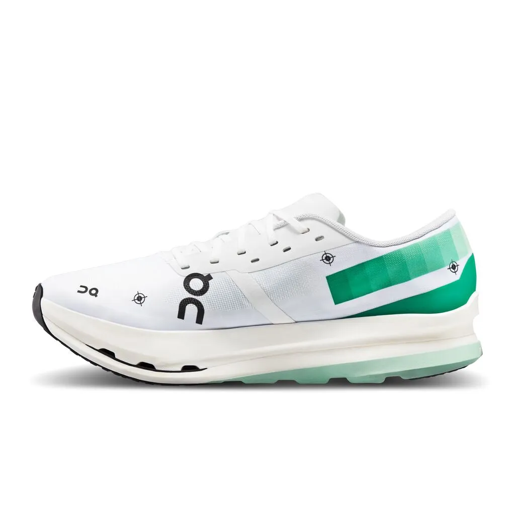 On Men's Cloudboom Echo 3 Undyed-White / Mint