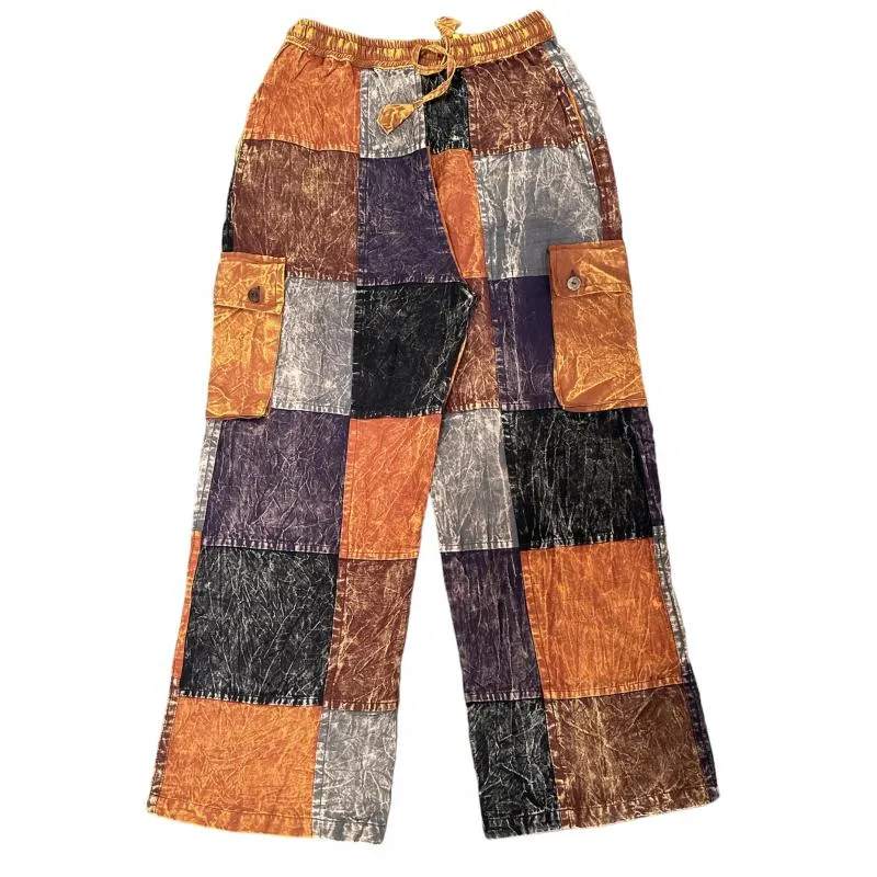 Pant - Patchwork Jogger Galaxy - Multicolored