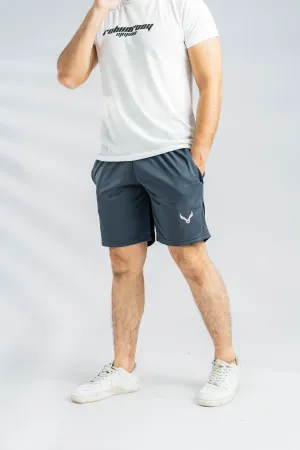 Polo Athletica Men's Rapid-Dry Gym Activewear Shorts with Side Panel