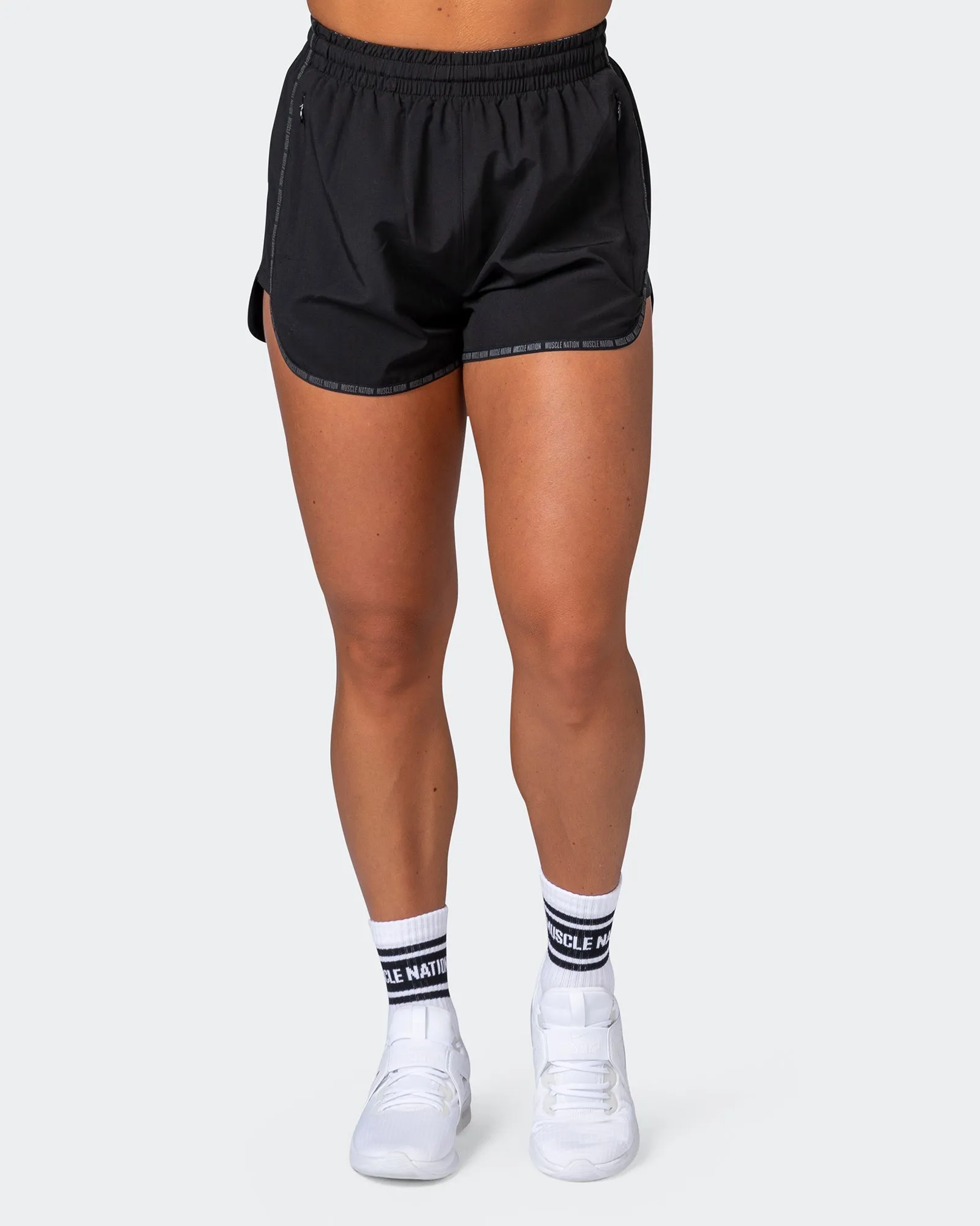 Pump Up Shorts - Black