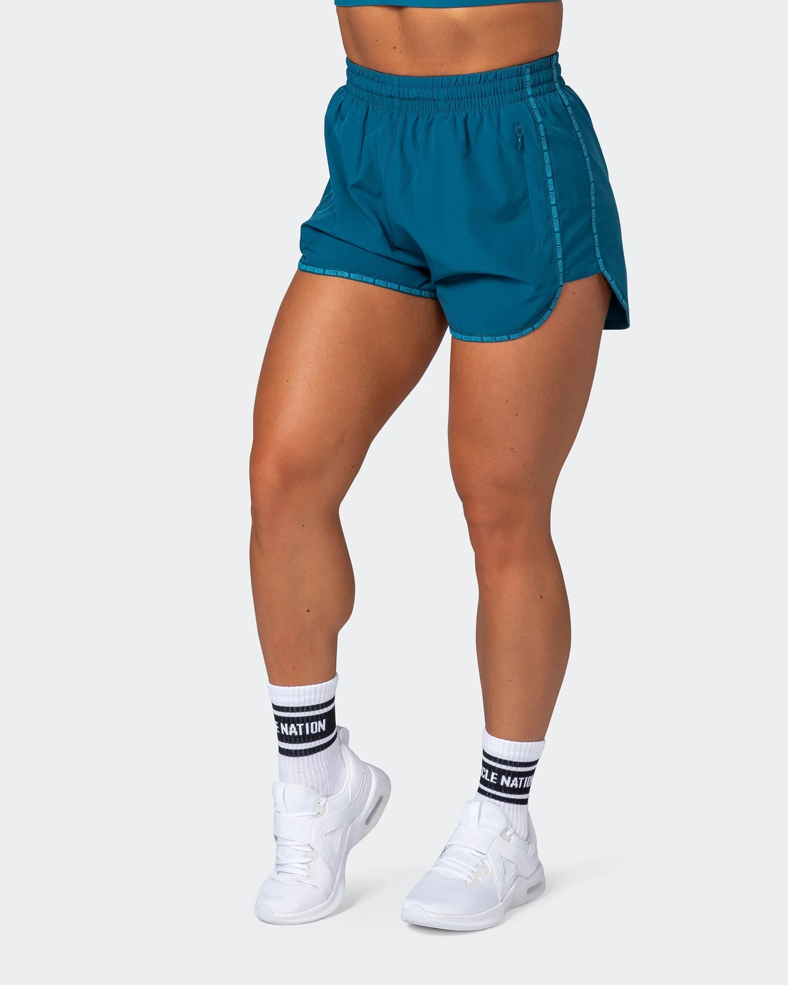 Pump Up Shorts - Marine