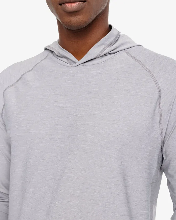 Southern Tide Men's brrr°®-illiant Performance Hoodie - Steel Grey