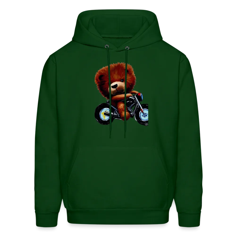 Teddy Ride Men's Motorcycle Hoodie